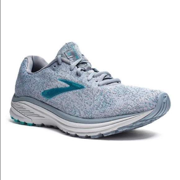 Brooks Shoes - BROOKS Grey Teal Green Women’s Anthem 2 Running Sneaker Shoes